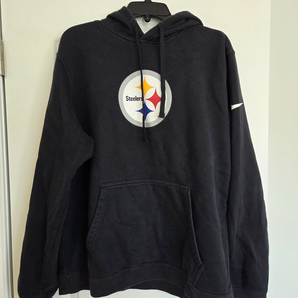 Black Nike Steelers Hoodie